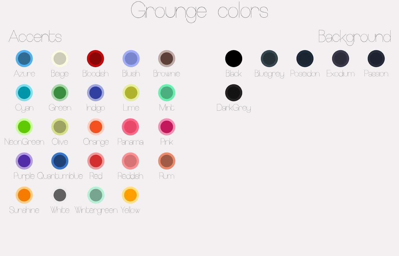   Grounge - Layers Theme (DISC)- screenshot  