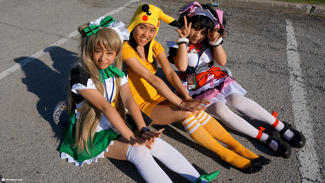 maids at anime north 2015 in Toronto, Canada 