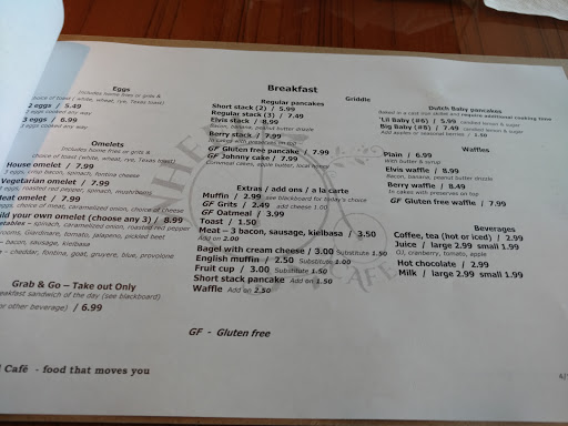 American Restaurant «wheel cafe», reviews and photos, 1140 Main St, Dunedin, FL 34698, USA