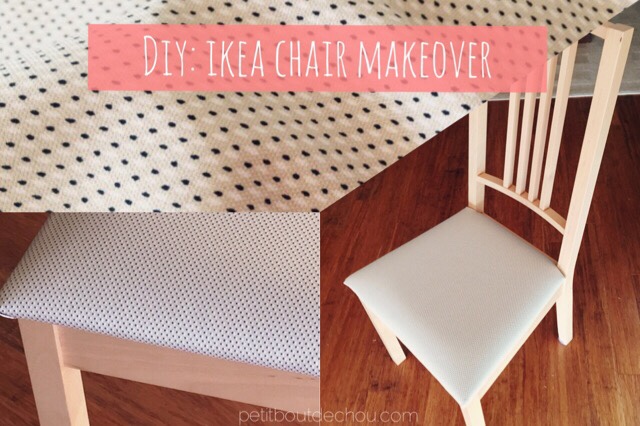 DIY ikea chair makeover