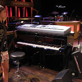 The piano on the Grand Ole Opry stage in Nashville TN 09032011