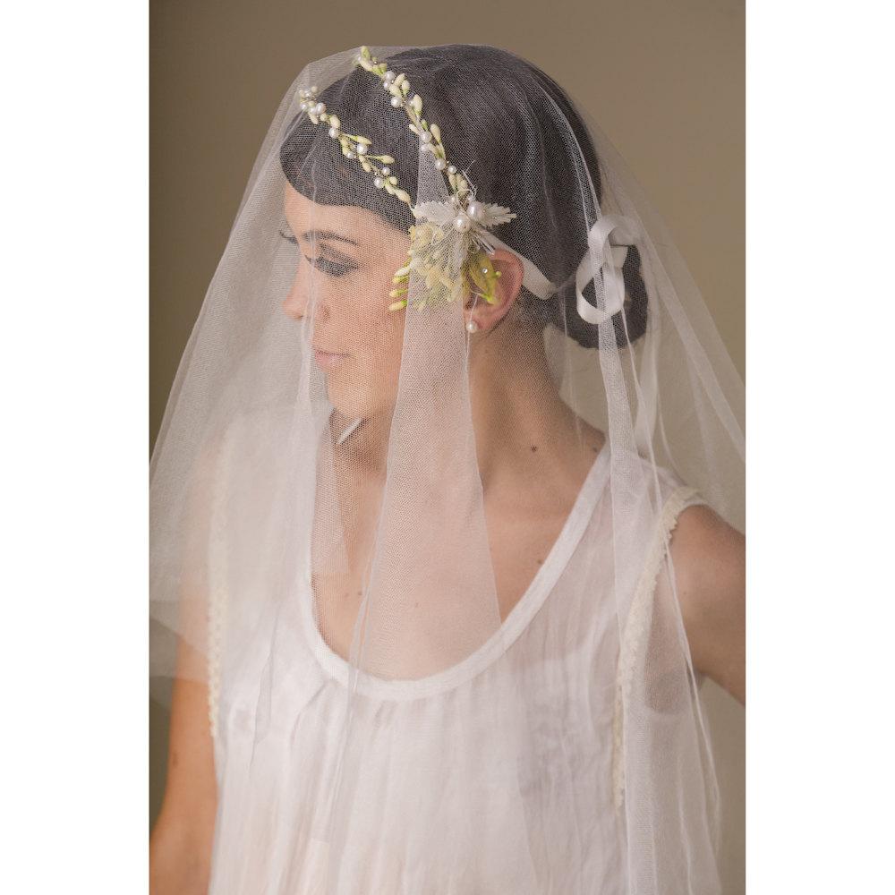 Bridal Veil Silk Tulle Wedding