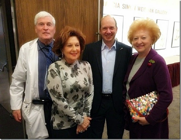 Dr. Charuzi, Esther Blau, E. Randol Schoenberg & Susanne Reyto
