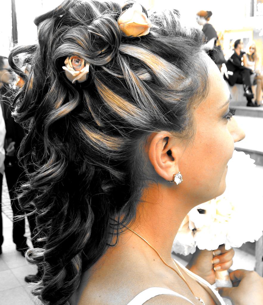 wedding hairstyles with hair