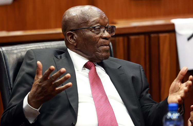Former president Jacob Zuma is appealing a ruling that set aside his private prosecution of President Cyril Ramaphosa. File photo.