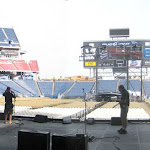 CMA Fest stage in the LP during soundcheck