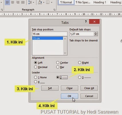 Tutorial Membuat Daftar Isi Dengan Microsoft Office Word 7