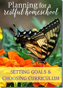 planning a restful homeschool part one