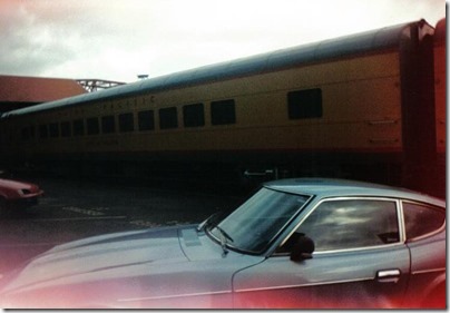 Union Pacific Coach #5486 City of Salina at Union Station in Portland, Oregon on September 26, 1995