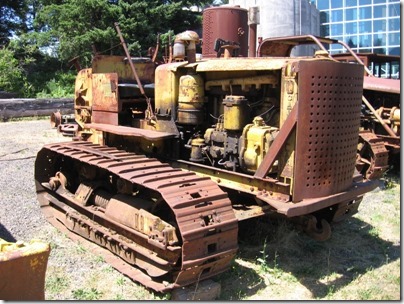 IMG_8041 Caterpillar D6 at the Columbia Gorge Interpretive Center Museum in Stevenson, Washington on July 3, 2009