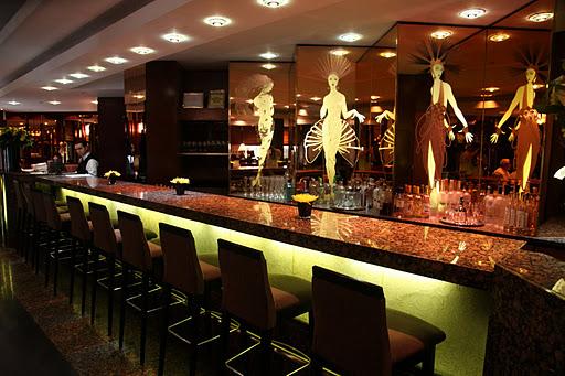 is the art deco style bar,