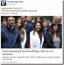 Articolo de "Il Corriere della Sera"