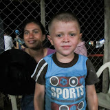 Nossa linda e competente guia, Andrea e seu filho fofo, Alejandro-  La  Macarena, Colômbia