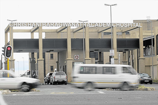 Chris Hani Baragwanath Hospital in Soweto. File photo.