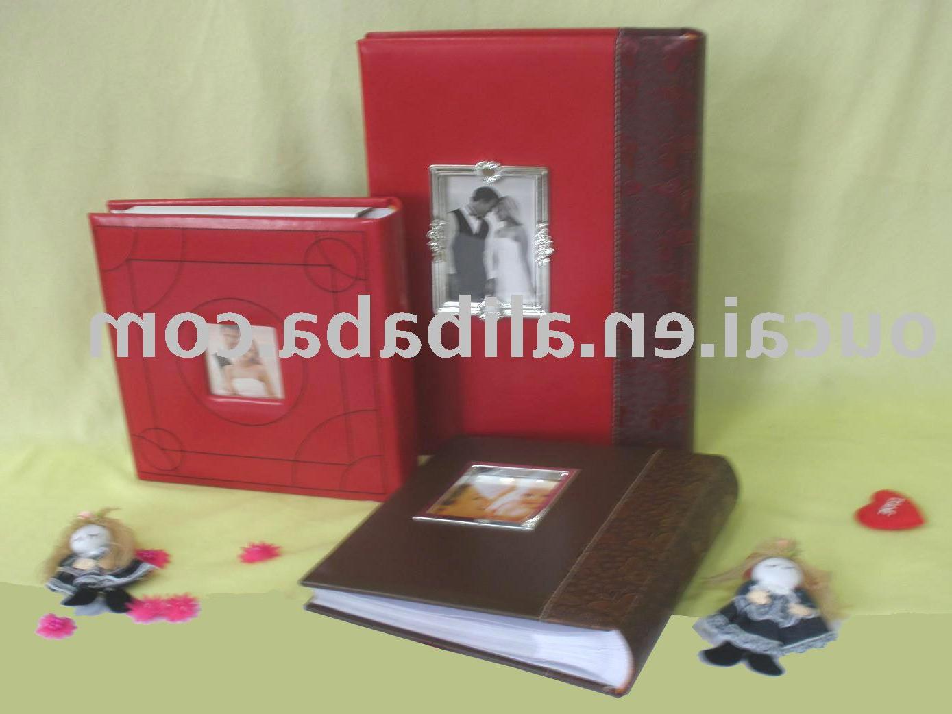 See larger image: WEDDING PHOTO ALBUM PU COVER PAPER INNER