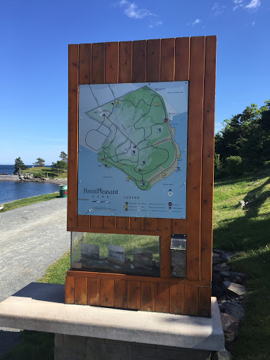 Point Pleasant Park Map & Legend