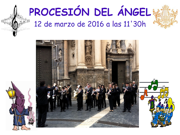 Cartel Procesión del Ángel