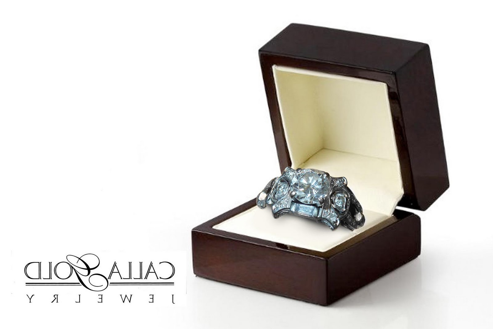 White Gold Wedding Ring with