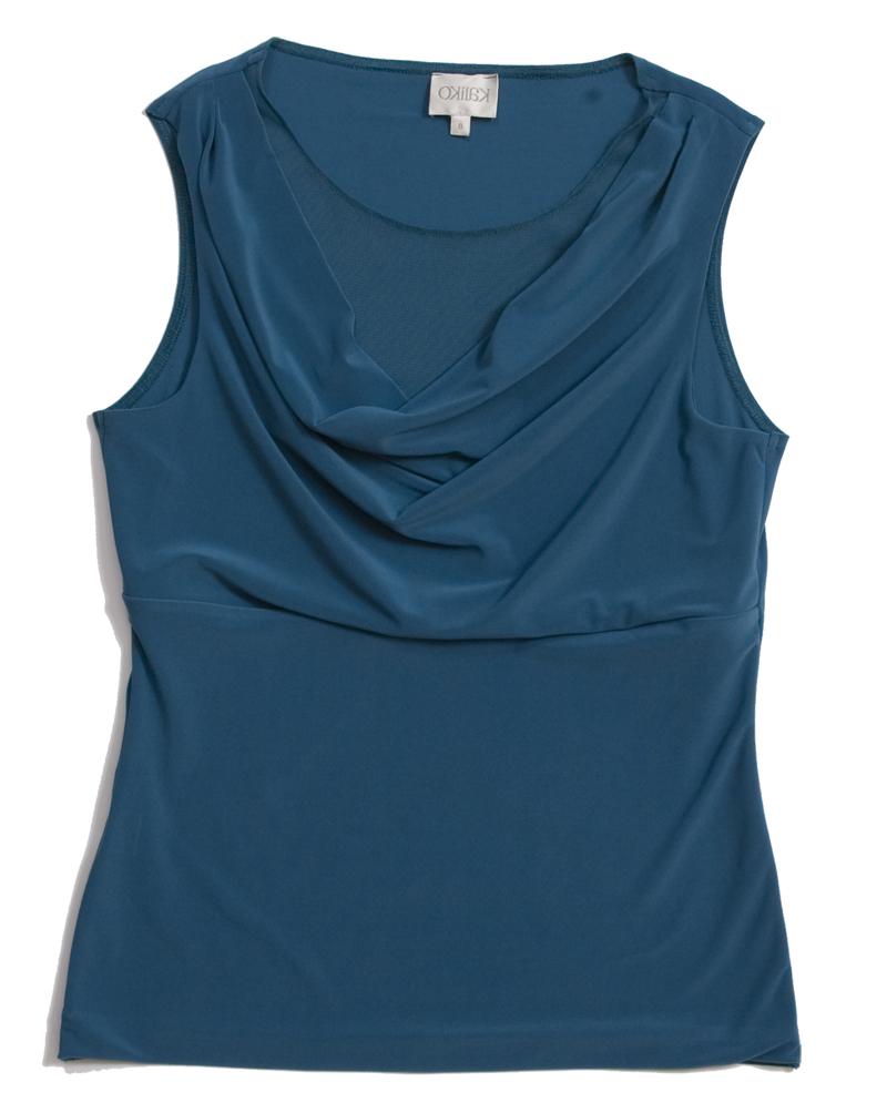 teal blue camisole