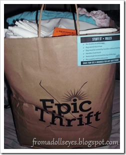 Epic Thrift Bag Sale