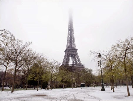 FRANCE-WEATHER-SNOW