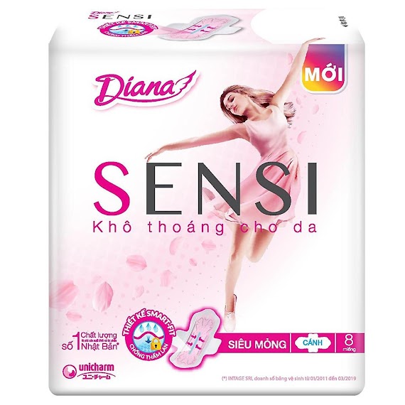 Băng vệ sinh Diana Sensi