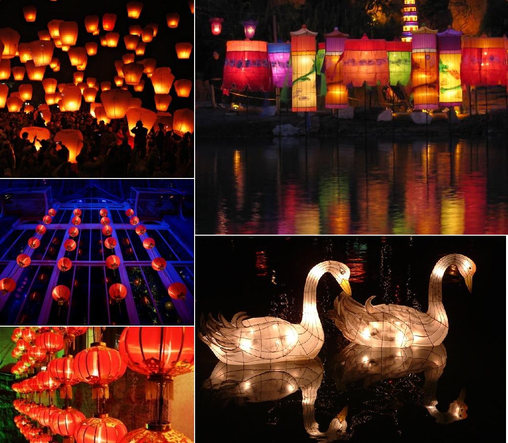 Exuberant Chinese Lanterns