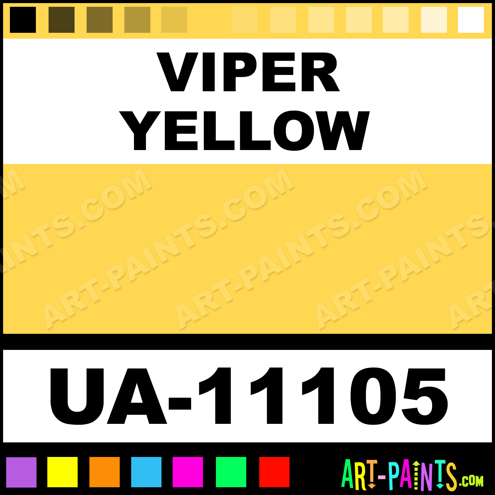 Viper Yellow Paint