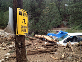 Damage in Jamestown on September 15, 2013. (Boulder OEM)