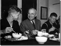 Truman and Sailors on the Augusta