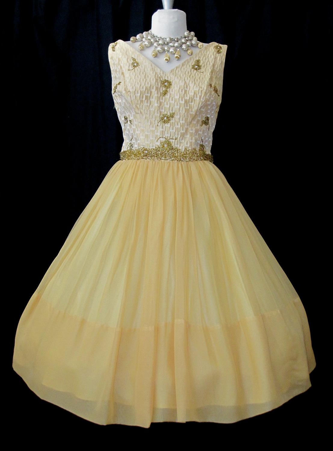 Brocade Buttercup Chiffon