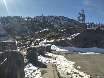 Snow near Donner Summit