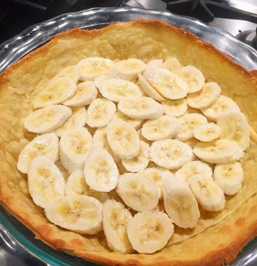 Easy banana custard pie filling