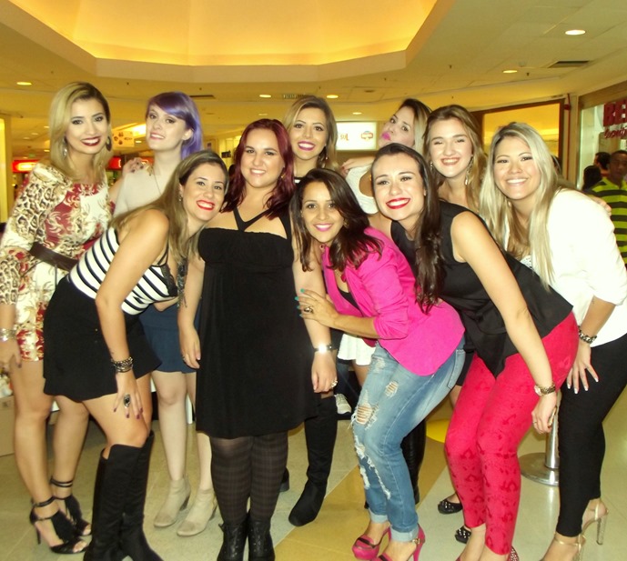 encontro de blogueiras e leitoras norte shopping 