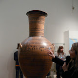 Our Tour Guide Explains the Geometric Patterns of the Dipylon Vase