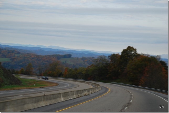 Travel from Kingsport to Cumberland I26-US11W-US25E (103)