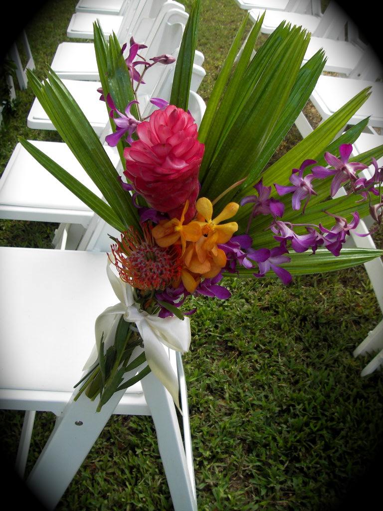 Chair Flower Decor. Posted in on 11 06 2008 10:41 pm by alohana