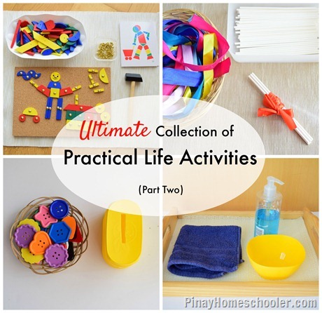 Ultimate Collection of Practical Life Activities (Part Two)