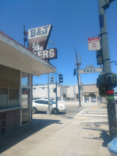 Hamburger Restaurant «B & J 1/4 LB Burgers», reviews and photos, 6202 3rd St, San Francisco, CA 94124, USA