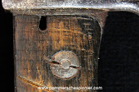 Inspection marks on the slotted screw of S98