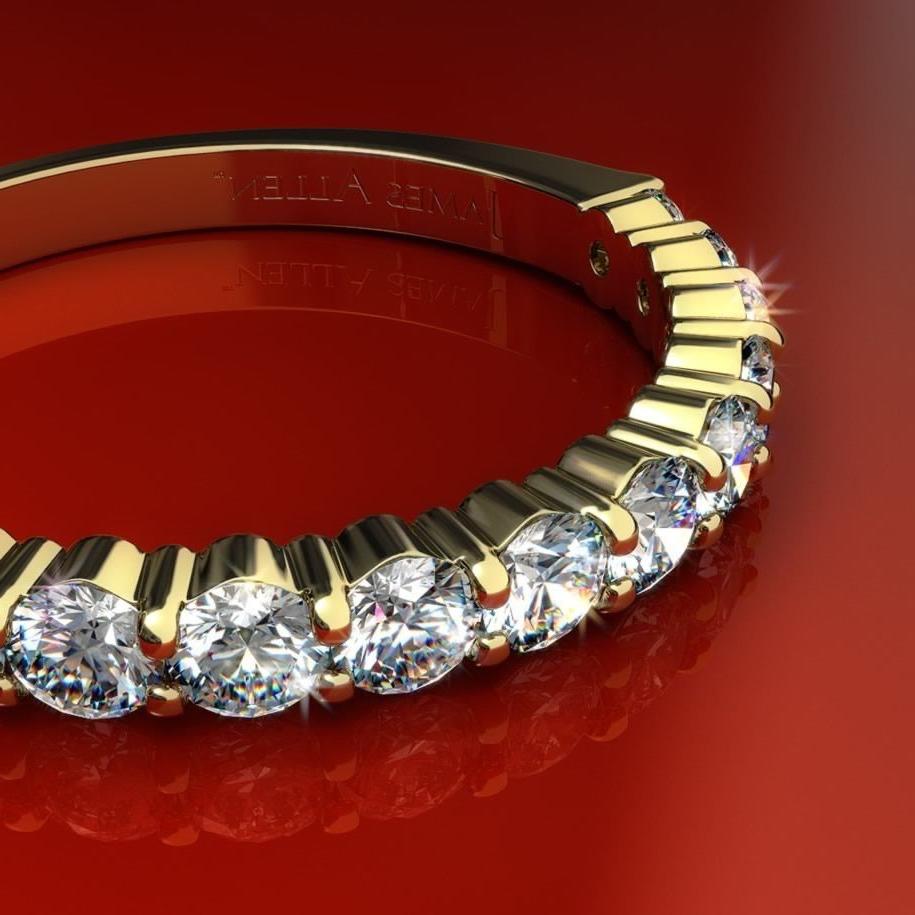 Wedding Rings:This .55 carat
