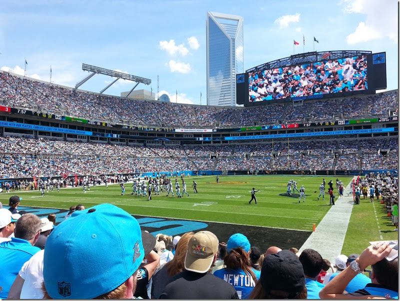 Pickles and Cheese: Carolina Panthers Game