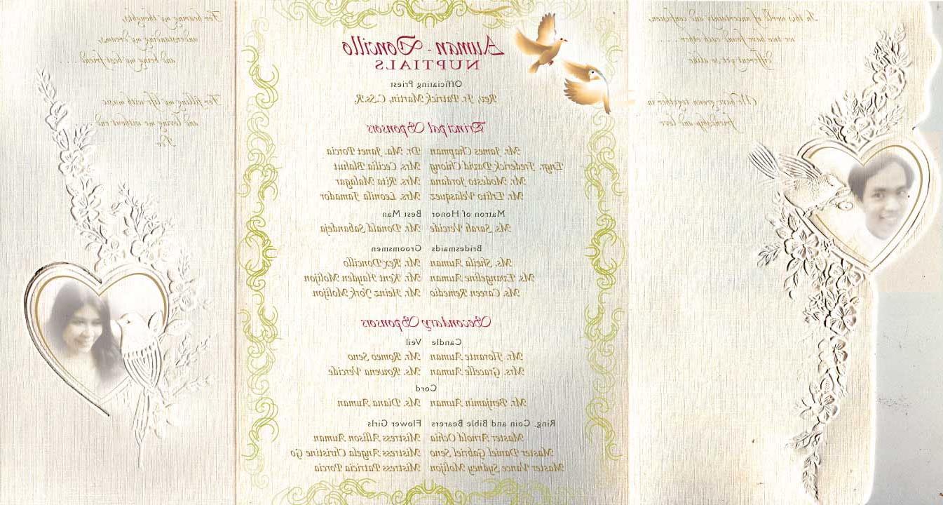 Unique Wedding Invitation Card