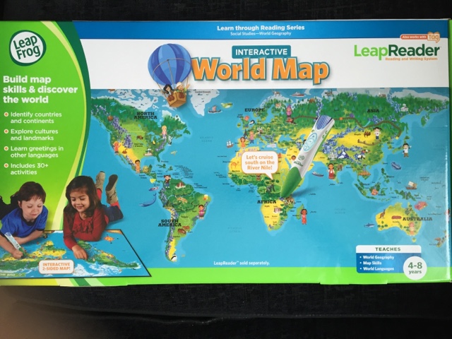 leapfrog interactive world map