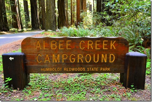 Albee Creek Sign