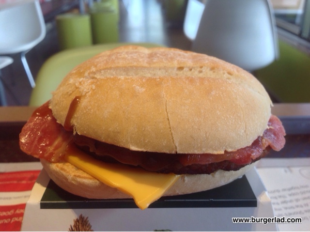 McDonald's Sausage and Bacon Sandwich