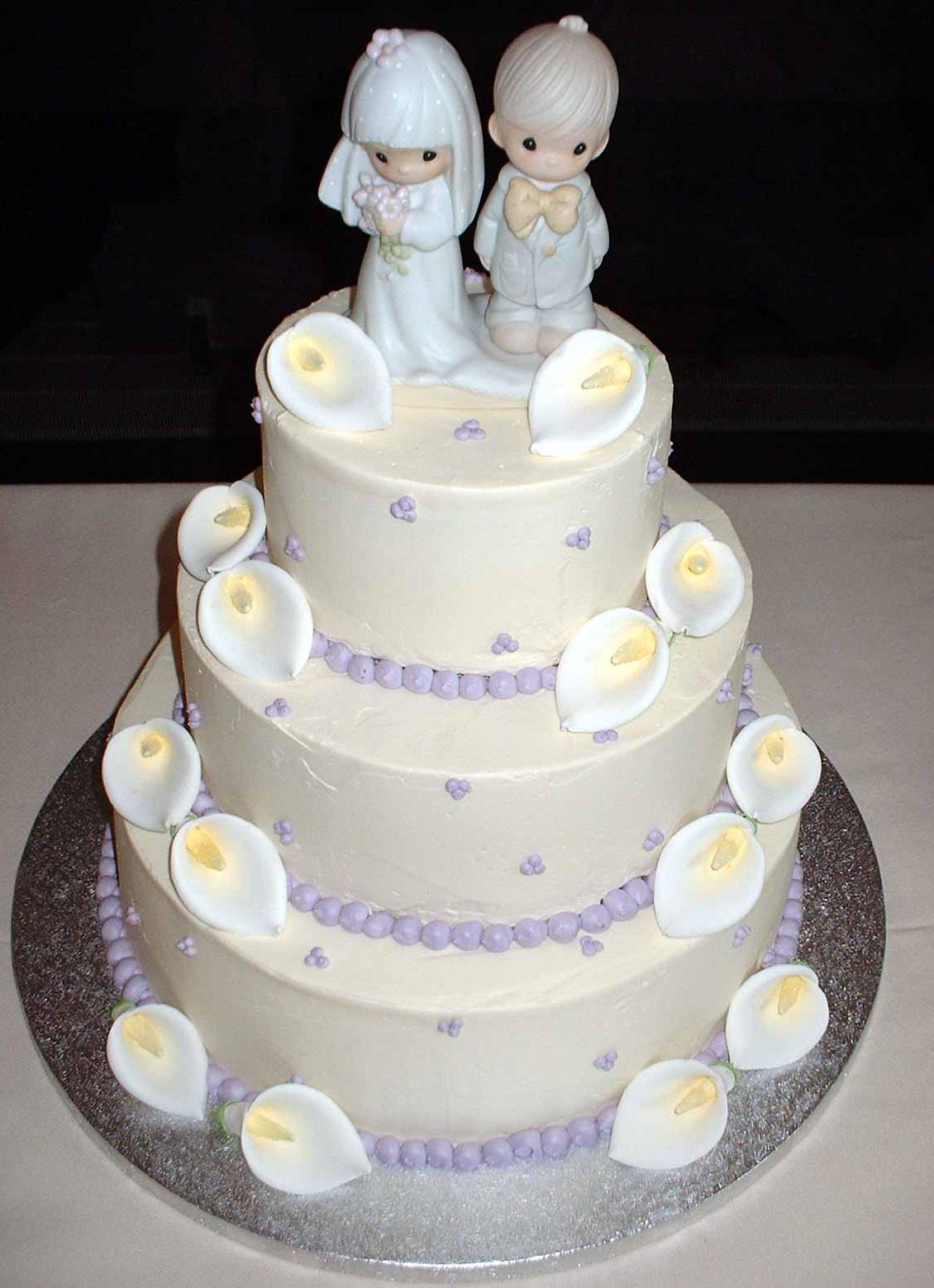 simple wedding cake 2