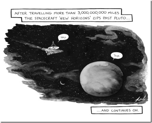 new yorker pluto cartoon of the day 7 14