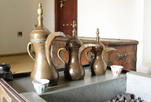 Old Kahwa Jars at Al Ain's Sheikh Zayed Palace Museum