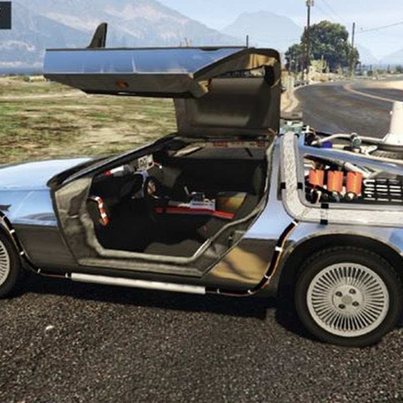 Grand Theft Auto V DeLorean begibt sich auf Zeitreise